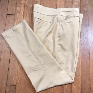 CROFT & BARROW | Women's Size 6 | “Effortless Stretch Pants” | Khaki | Like New